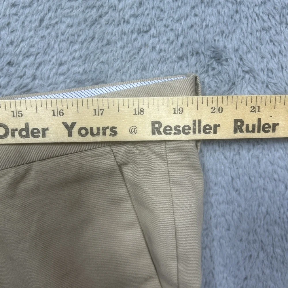 GAP Pants Men's 38x30 Tailored Khakis Chinos Straight Cotton Flat‎ Front NEW